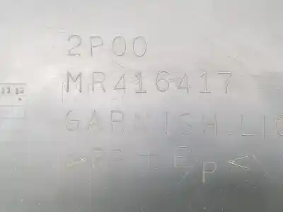 Автозапчастина б/у кріплення номерного знака для mitsubishi montero (v60/v70) 3.2 di-d avance посилання на oem iam mr526992  mr526992