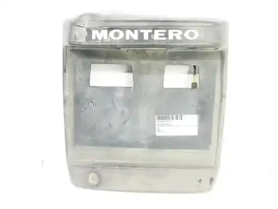 Автозапчастина б/у кріплення номерного знака для mitsubishi montero (v60/v70) 3.2 di-d avance посилання на oem iam mr526992