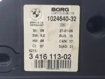 Peça sobressalente para automóvel em segunda mão quadrante por bmw x3 (e83) 2.0 d referências oem iam 62113416113  62103451581