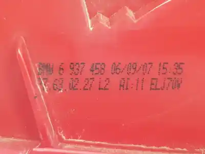 Second-hand car spare part right tailgate light for bmw 3 (e90) 318 d oem iam references 63216937458  63216937458