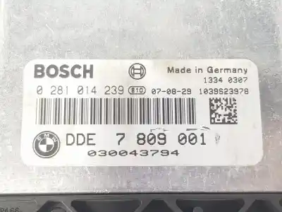 Second-hand car spare part ecu engine control for bmw 3 (e90) 318 d oem iam references 13617809001  13617809001