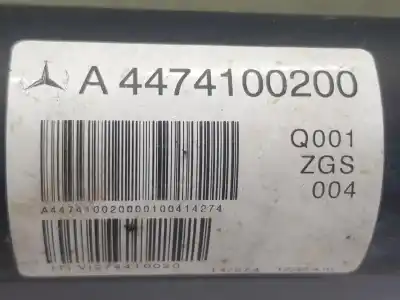 Gebrauchtes Autoersatzteil ZENTRALE ÜBERTRAGUNG zum MERCEDES-BENZ VITO MIXTO (639)  OEM-IAM-Referenzen A4474100200  A4474100200
