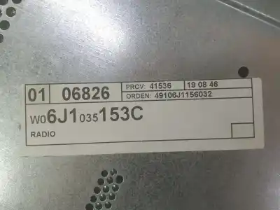 Piesă de schimb auto la mâna a doua sistem audio / cd radio casetofon pentru seat ibiza iv (6j5, 6p1) 1.6 tdi referințe oem iam 6j1035153c  6j1035153c Piesă de schimb auto la mâna a doua sistem audio / cd radio casetofon pentru seat ibiza iv (6j5, 6p1) 1.6 tdi referințe oem iam 6j1035153c  6j1035153c