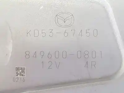 Автозапчастина б/у двигатель заднього склоочисника для mazda cx5 2.2 turbodiesel посилання на oem iam kd5367450  