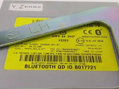 Автозапчасти б/у электронный модуль за mazda cx5 2.2 turbodiesel ссылки oem iam ghp966dh0f  ghp966dh0f