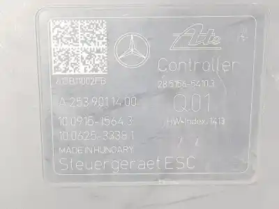 Second-hand car spare part abs for mercedes-benz clase c (w205) lim. 2.1 cdi cat 170 cv / 125 kw oem iam references a2534310612  a2534310300