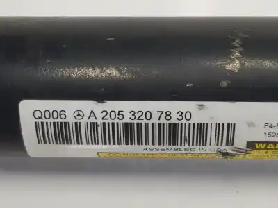 Second-hand car spare part right rear shock absorber for mercedes-benz clase c (w205) lim. 2.1 cdi cat 170 cv / 125 kw oem iam references a2053207830  a2053207830