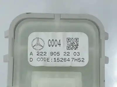Автозапчасти б/у выключатель переднего правого окна за mercedes-benz clase c (w205) lim. 2.1 cdi cat 170 cv / 125 kw ссылки oem iam a2229052203  a2229052203