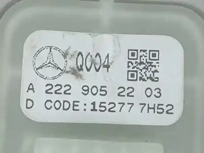 Автозапчастина б/у управління склами задніх правіх для mercedes-benz clase c (w205) lim. 2.1 cdi cat 170 cv / 125 kw посилання на oem iam a2229052203  a2229052203