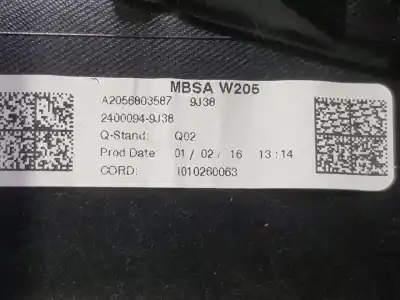 Second-hand car spare part dashboard for clase m clase c lim. 2.1 cdi oem iam references a2056803587