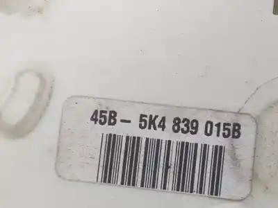 Автозапчастина б/у замок дверей заднього лівого для volkswagen golf vi variant (aj5) 1.6 tdi dpf посилання на oem iam 5k4839015b  5k4839015b