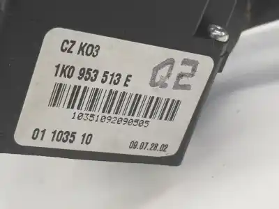 Second-hand car spare part indicator switch for volkswagen golf vi variant (aj5) 1.6 tdi dpf oem iam references 1k0953513e  1k0953513e