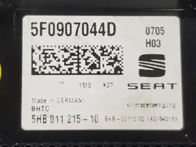 Автозапчастина б/у клімат-контроль для seat leon sc (5f5) 1.4 16v tsi посилання на oem iam 5f0907044d  5f0907044d