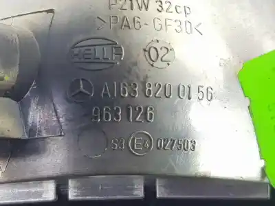 Автозапчасти б/у центральный задний фонарь за clase c clase m 2.7 cdi 20v ссылки oem iam a1638200156  a1638200156