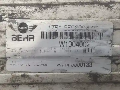Pezzo di ricambio per auto di seconda mano intercooler per mini cabrio 1.6 d riferimenti oem iam 17518506904  17518506904