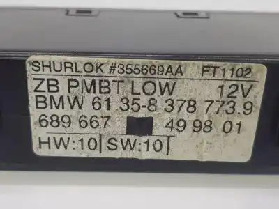 Peça sobressalente para automóvel em segunda mão módulo eletrônico por bmw 5 (e39) 530 d referências oem iam 61358378773  61358378773