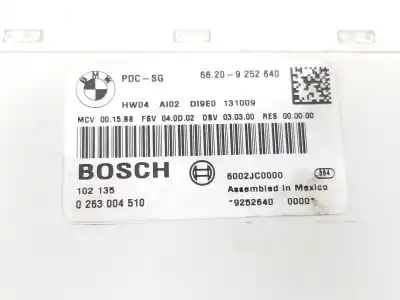 Peça sobressalente para automóvel em segunda mão módulo eletrônico por mini cabrio 1.6 d referências oem iam 66209252640  66209252640