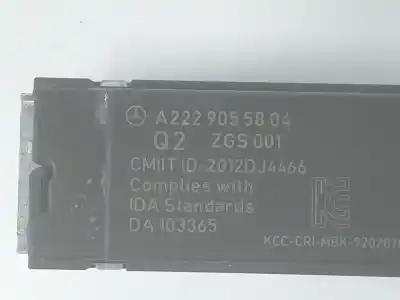 Second-hand car spare part electronic module for mercedes-benz clase c (w205) lim. 2.1 cdi cat 170 cv / 125 kw oem iam references a2229055804  a2229055804