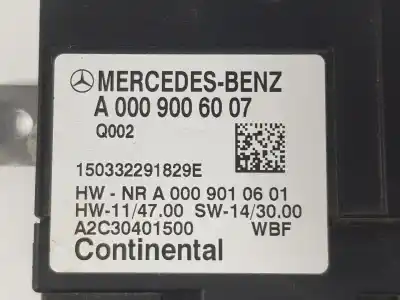 Автозапчасти б/у электронный модуль за mercedes-benz clase c (w205) lim. 2.1 cdi cat 170 cv / 125 kw ссылки oem iam a0009006007  a0009006007