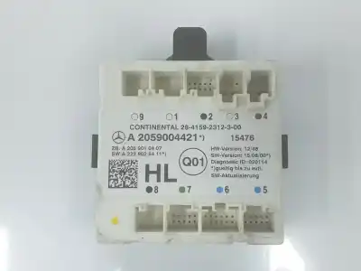 Second-hand car spare part electronic module for clase m clase c lim. 2.1 cdi oem iam references a2059004421