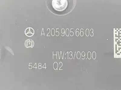 Автозапчасти б/у выключатель за mercedes-benz clase c (w205) lim. 2.1 cdi cat 170 cv / 125 kw ссылки oem iam a2059056603  a2059056603