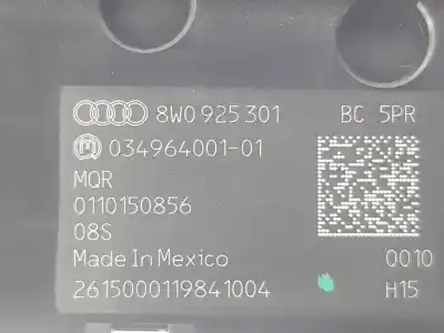 Second-hand car spare part switch for audi a4 b9 avant (8w5, 8wd) 2.0 tdi oem iam references 8w0925301bc  8w0925301bc