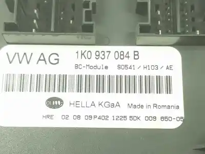 Second-hand car spare part electronic module for volkswagen golf vi variant (aj5) 1.6 tdi dpf oem iam references 1k0937084b  1k0937084b
