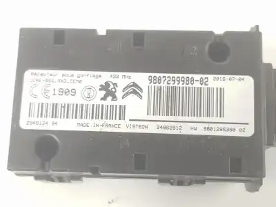 Second-hand car spare part electronic module for citroen ds4 1.6 blue-hdi fap oem iam references 9807299980  24862914