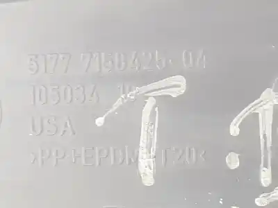 Peça sobressalente para automóvel em segunda mão aba do guarda-lamas traseiro esquerdo por bmw x5 3.0 turbodiesel referências oem iam 51777158425