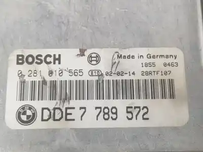 Second-hand car spare part ecu engine control for bmw 3 (e46) 320 d oem iam references 13617789572  13617789572
