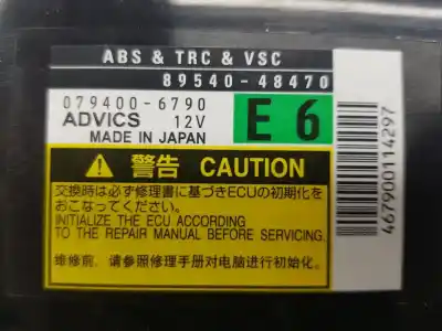 Second-hand car spare part electronic module for lexus rx 3.5 v6 24v cat 249 cv / 183 kw oem iam references 8954048470  8954048470