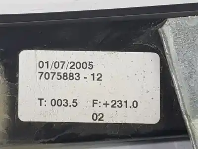 Second-hand car spare part rear left window regulator for bmw 3 (e90) 320 i oem iam references 51357140589  51357140589