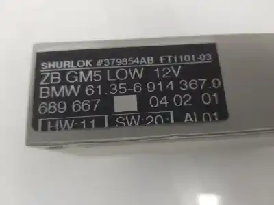 Second-hand car spare part electronic module for bmw 3 (e46) 320 d oem iam references 61356914367  61356914367