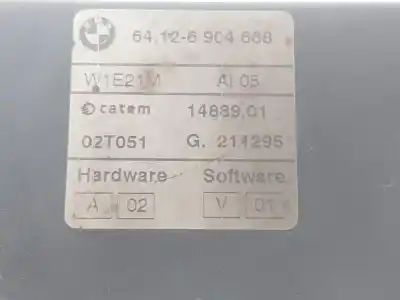 Second-hand car spare part electronic module for bmw 3 (e46) 320 d oem iam references 64126904668  64126902238