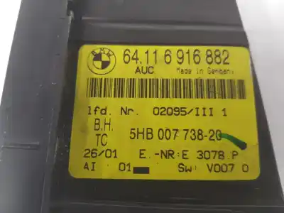 Second-hand car spare part climate control for bmw 3 compact (e46) 316 ti oem iam references 64116931839  