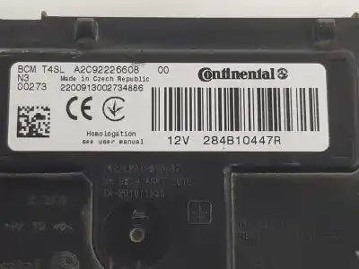 Автозапчастина б/у електронний модуль для dacia dokker essential посилання на oem iam 284b10447r  284b10447r