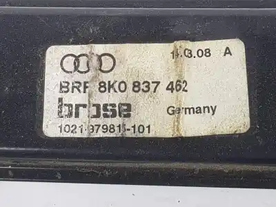 Автозапчасти б/у регулятор стекла переднего правого за audi a4 b8 (8k2) 2.0 tdi ссылки oem iam 8k0837462  8k0837462