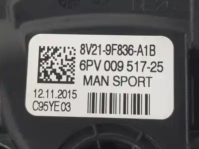 Second-hand car spare part accelerator pedal for ford fiesta vi (cb1, ccn) 1.6 st oem iam references 2120072  8v219f836ac