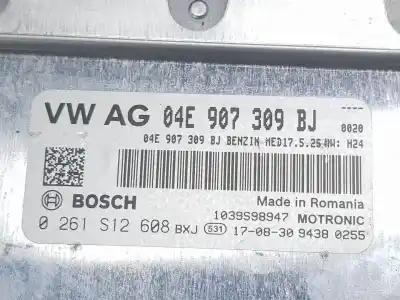 Автозапчасти б/у блок управления двигателем за seat leon (5f1) 1.4 16v tsi act ссылки oem iam 04e907309bj  04e907309bj