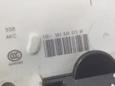 Автозапчасти б/у замок задней левой двери за seat leon (5f1) 1.4 16v tsi act ссылки oem iam 5k4839015af  5k4839015af