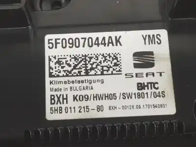 Автозапчасти б/у климат-контроль за seat leon (5f1) 1.4 16v tsi act ссылки oem iam 5f0907044ak  5f0907044ak