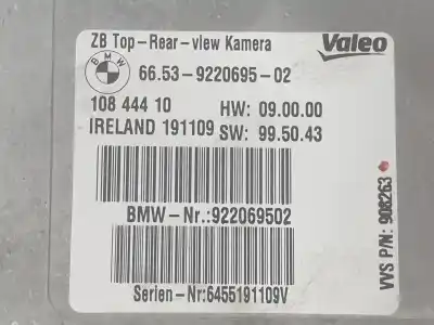 Peça sobressalente para automóvel em segunda mão módulo eletrônico por bmw x6 (e71, e72) xdrive 30 d referências oem iam 66539220695  66539220695