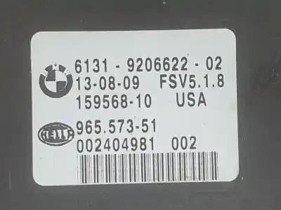 Peça sobressalente para automóvel em segunda mão luz interior por bmw x6 (e71, e72) xdrive 30 d referências oem iam 61319225951  61319206622
