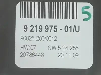 Peça sobressalente para automóvel em segunda mão comando de sofagem (chauffage / ar condicionado) por bmw x6 (e71, e72) xdrive 30 d referências oem iam 64119219975  64119310450