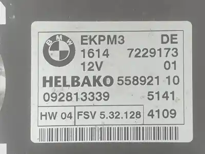 Second-hand car spare part electronic module for bmw x6 (e71, e72) xdrive 30 d oem iam references 16147229173  16147229173