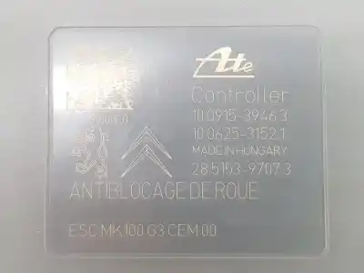 Tweedehands auto-onderdeel ABS voor CITROEN CELYSÉE  OEM IAM-referenties 1616784380  1682592280