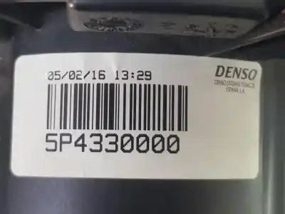 Second-hand car spare part heating fan for citroen celysée 1.6 16v oem iam references 1609170880  1609170880