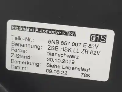 Автозапчастина б/у бардачок для seat tarraco (kn2) 2.0 tdi посилання на oem iam 5nb857114c  5nb857101a Автозапчастина б/у бардачок для seat tarraco (kn2) 2.0 tdi посилання на oem iam 5nb857114c  5nb857101a