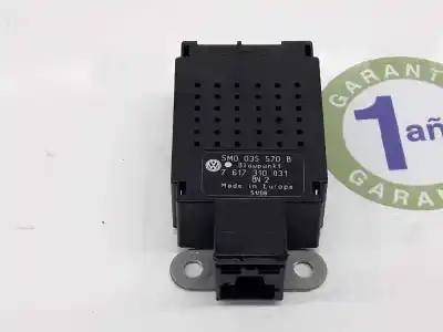 Peça sobressalente para automóvel em segunda mão módulo eletrónico antena por volkswagen golf vi (5k1) 2.0 tdi referências oem iam 5m0035570b