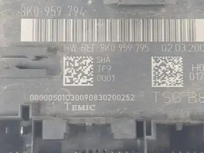 Автозапчастина б/у електронний модуль для audi a4 b8 (8k2) 2.0 tdi посилання на oem iam 8k0959794  8k0959795